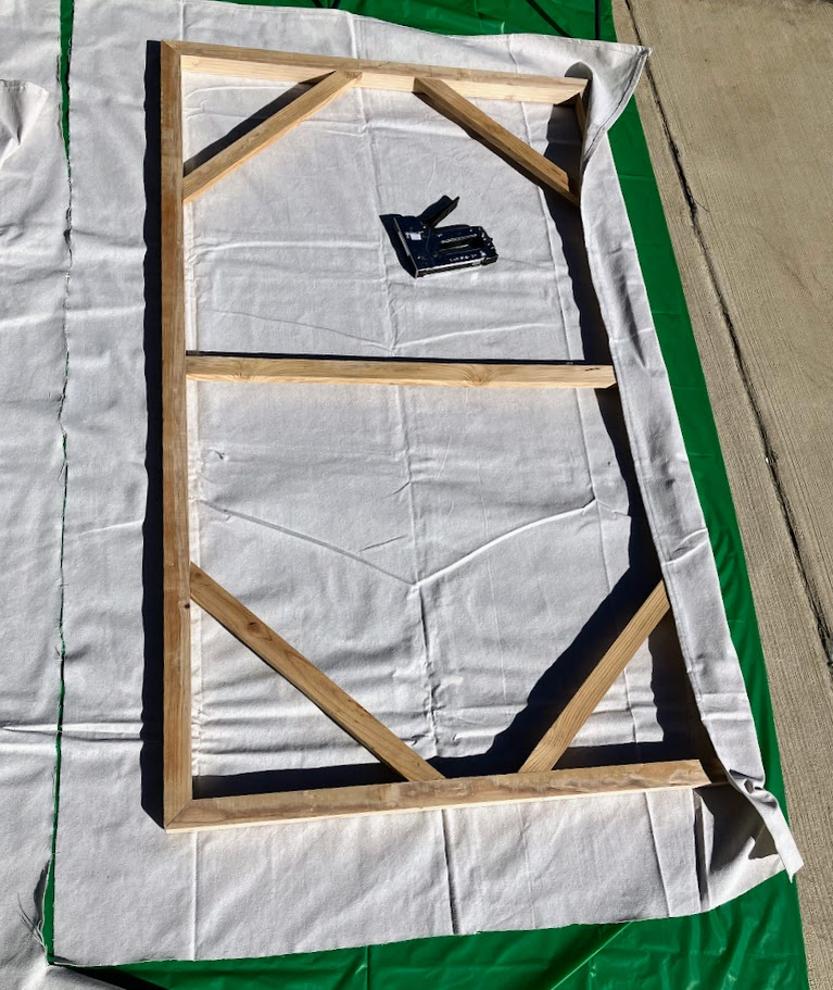 Stretching canvas